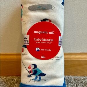 Magnetic Me Puffin Baby Blanket